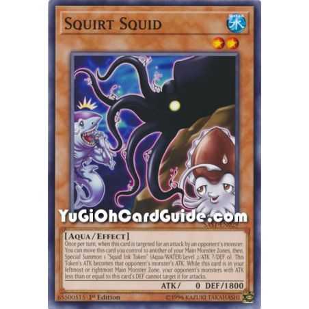Squirt Squid (Common) – Savage Strike | Carta YUGIOH en México