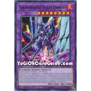 Salamangreat Violet Chimera (Rare) – Savage Strike | Carta YUGIOH en México