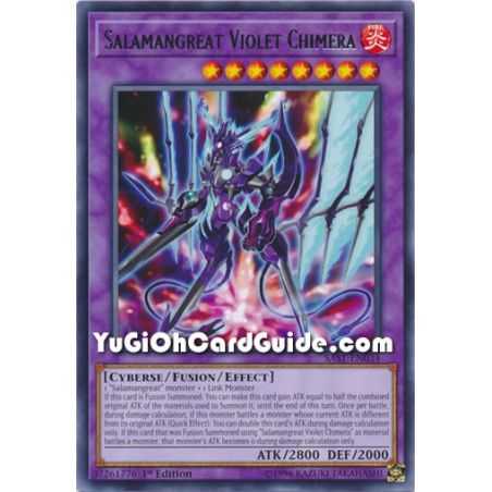 Salamangreat Violet Chimera (Rare) – Savage Strike | Carta YUGIOH en México