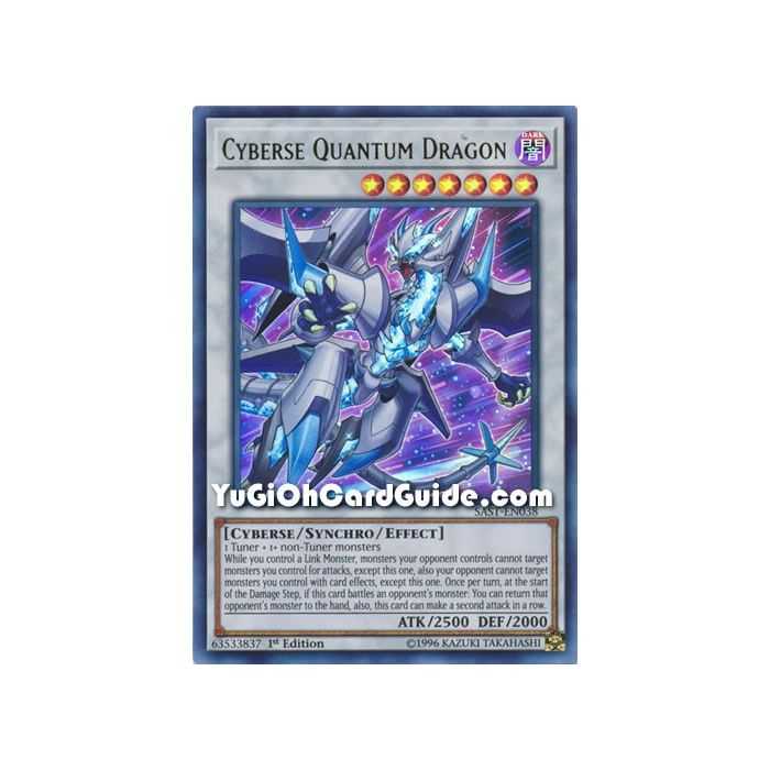 Cyberse Quantum Dragon (Ultra Rare) – Savage Strike | Carta YUGIOH en México