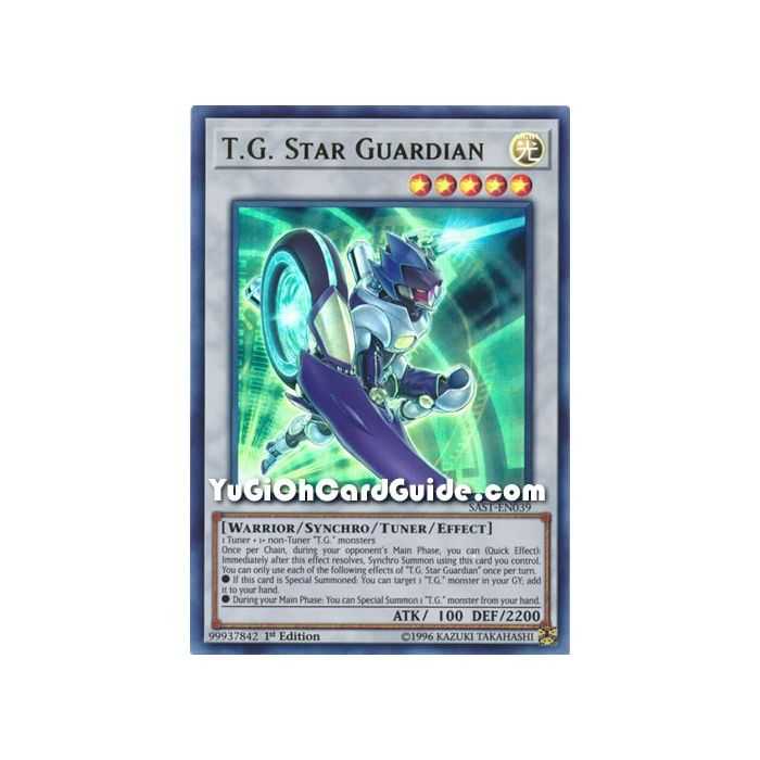 T.G. Star Guardian (Ultra Rare) – Savage Strike | Carta YUGIOH en México