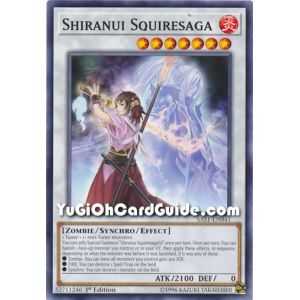 Shiranui Squiresaga (Common) – Savage Strike | Carta YUGIOH en México