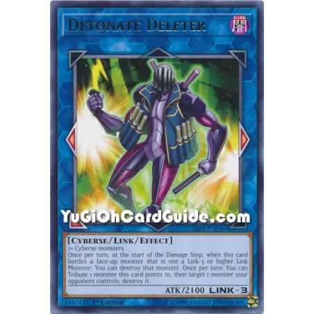Detonate Deleter (Rare) – Savage Strike | Carta YUGIOH en México
