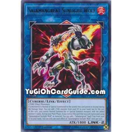 Salamangreat Sunlight Wolf (Rare) – Savage Strike | Carta YUGIOH en México