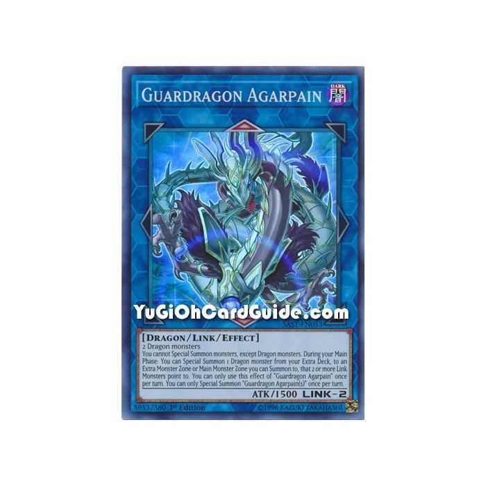 Guardragon Agarpain (Super Rare) – Savage Strike | Carta YUGIOH en México