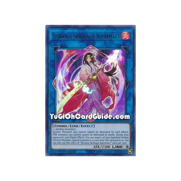 Shiranui Skillsaga Supremacy (Ultra Rare) – Savage Strike | Carta YUGIOH en México