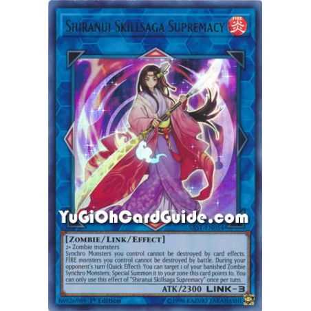 Shiranui Skillsaga Supremacy (Ultra Rare) – Savage Strike | Carta YUGIOH en México