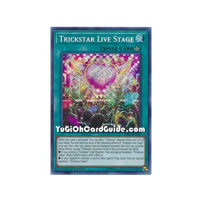 Trickstar Live Stage (Secret Rare) – Savage Strike | Carta YUGIOH en México