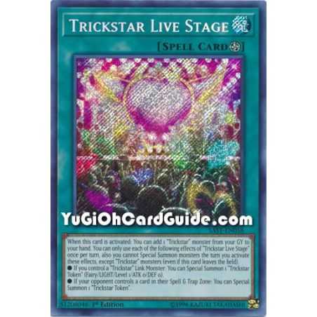 Trickstar Live Stage (Secret Rare) – Savage Strike | Carta YUGIOH en México