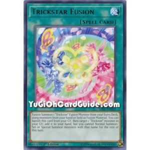 Trickstar Fusion (Rare) – Savage Strike | Carta YUGIOH en México