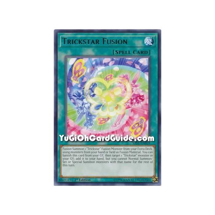 Trickstar Fusion (Rare) – Savage Strike | Carta YUGIOH en México