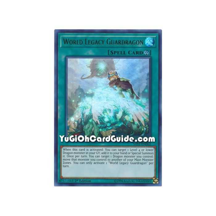 World Legacy Guardragon (Ultra Rare) – Savage Strike | Carta YUGIOH en México