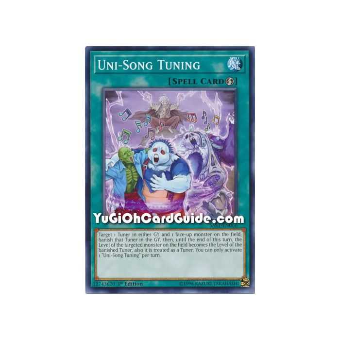 Uni-Song Tuning (Common) – Savage Strike | Carta YUGIOH en México
