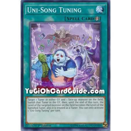 Uni-Song Tuning (Common) – Savage Strike | Carta YUGIOH en México