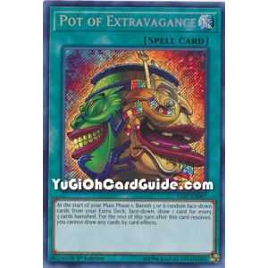 Pot of Extravagance (Secret Rare) – Savage Strike | Carta YUGIOH en México