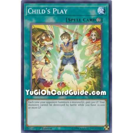 Child's Play (Common) – Savage Strike | Carta YUGIOH en México