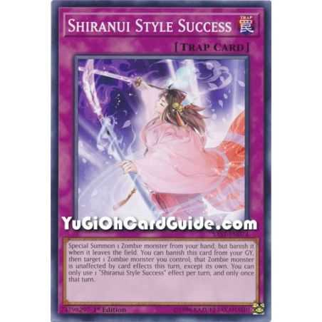 Shiranui Style Success (Common) – Savage Strike | Carta YUGIOH en México