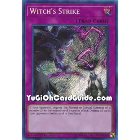 Witch's Strike (Secret Rare) – Savage Strike | Carta YUGIOH en México