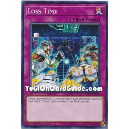 Loss Time (Common) – Savage Strike | Carta YUGIOH en México