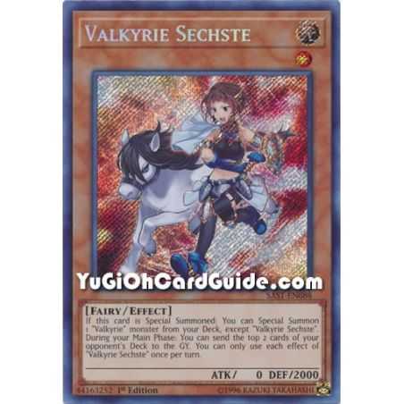 Valkyrie Sechste (Secret Rare) – Savage Strike | Carta YUGIOH en México