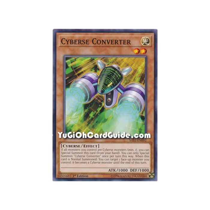 Cyberse Converter (Common) – Savage Strike | Carta YUGIOH en México
