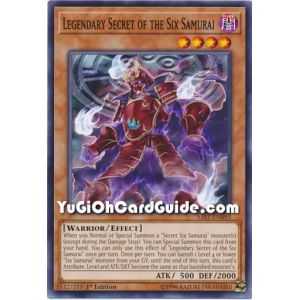 Legendary Secret of the Six Samurai (Common) – Savage Strike | Carta YUGIOH en México
