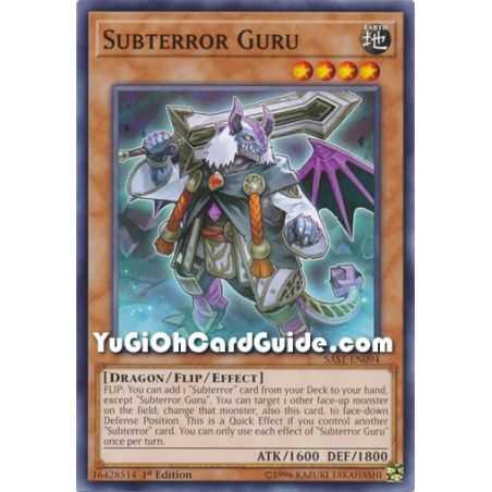 Subterrror Guru (Common) – Savage Strike | Carta YUGIOH en México