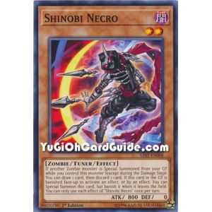 Shinobi Necro (Common) – Savage Strike | Carta YUGIOH en México