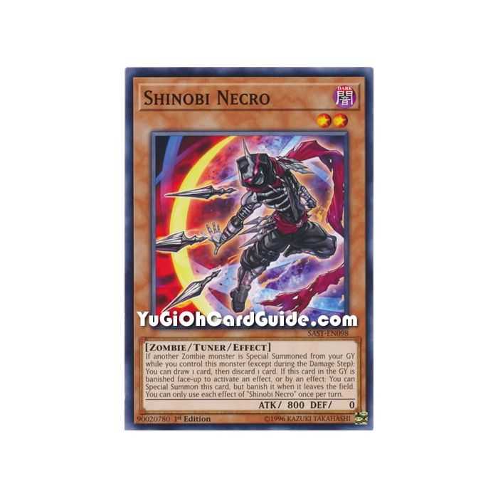 Shinobi Necro (Common) – Savage Strike | Carta YUGIOH en México