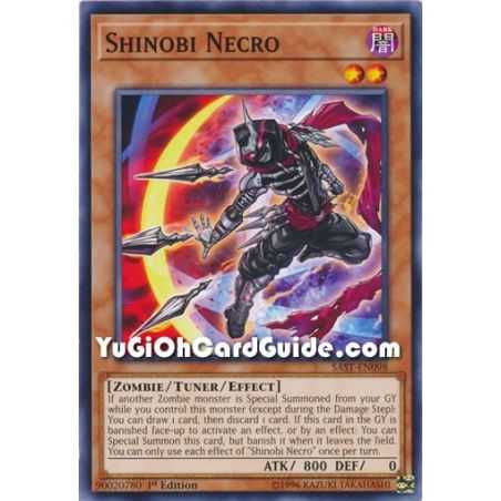 Shinobi Necro (Common) – Savage Strike | Carta YUGIOH en México