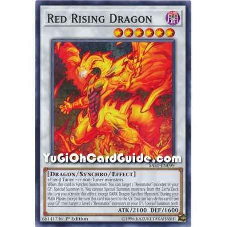 Red Rising Dragon (Common) – Savage Strike | Carta YUGIOH en México